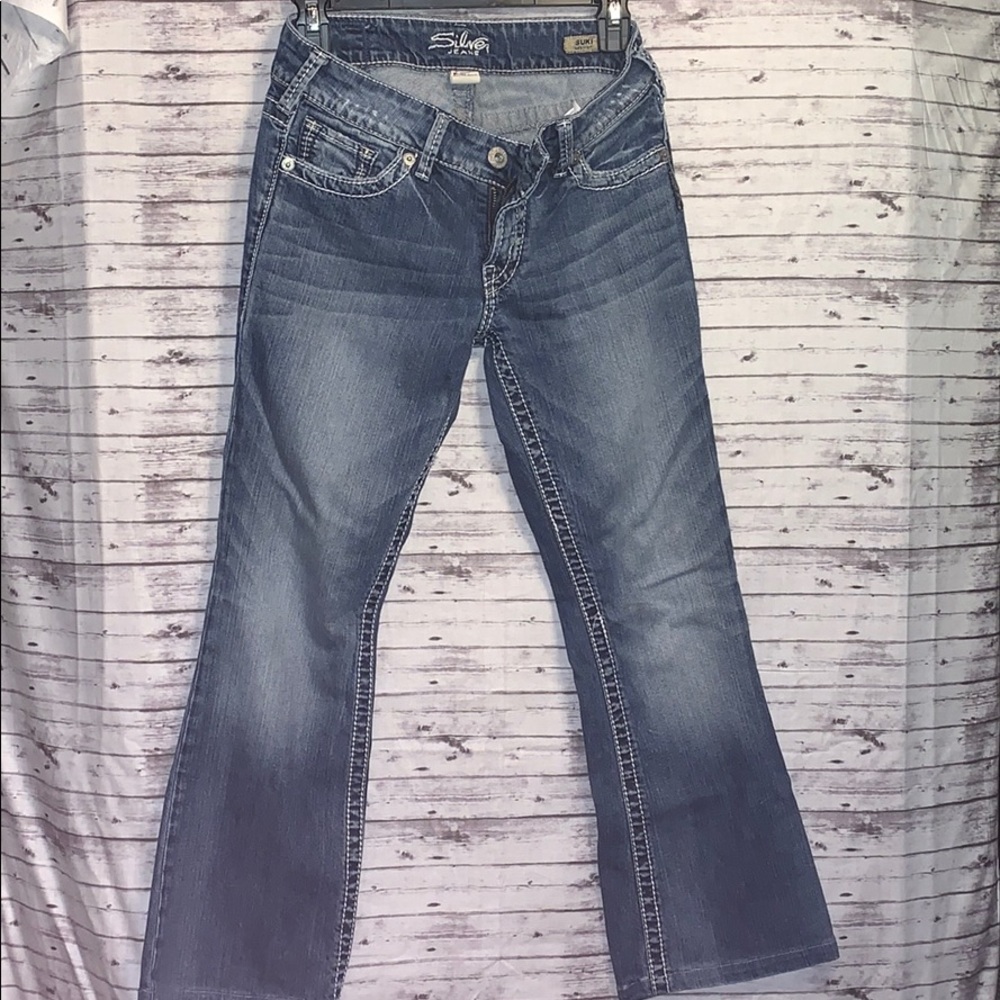 Silver jeans